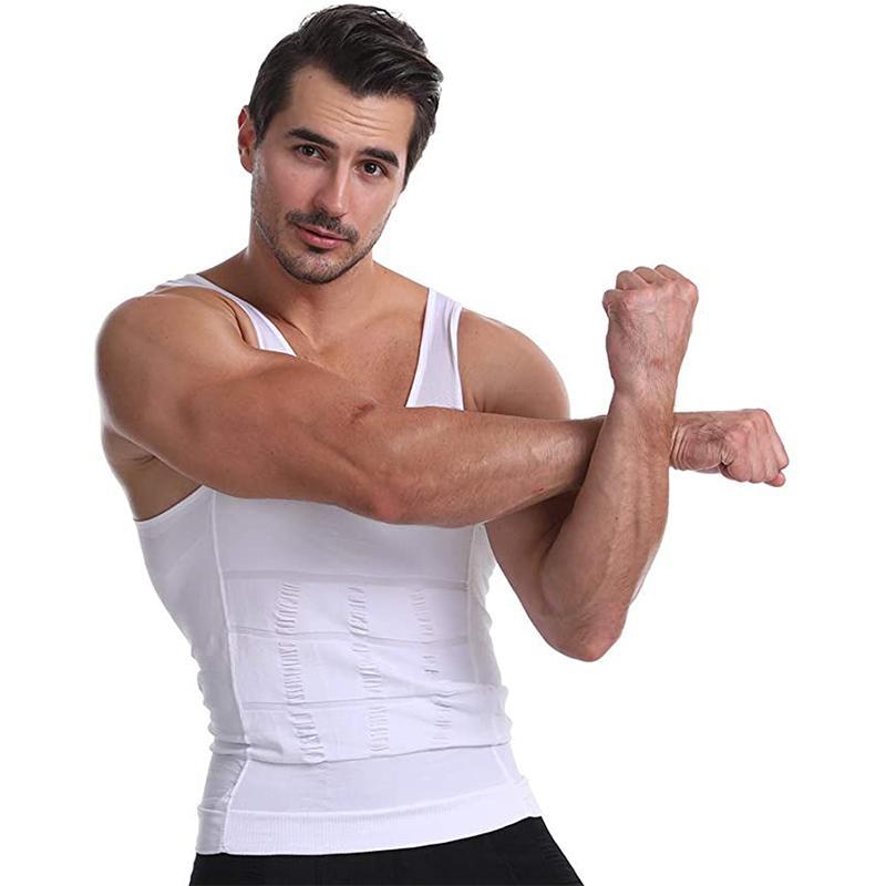 Body Shaping Zomer Vest voor Mannen