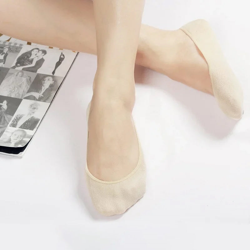Antislip Onzichtbare laag uitgesneden sokken