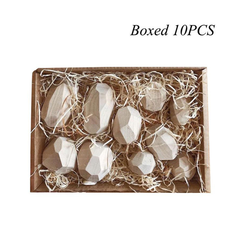 Houten stenen set balancerende blokken speelgoed