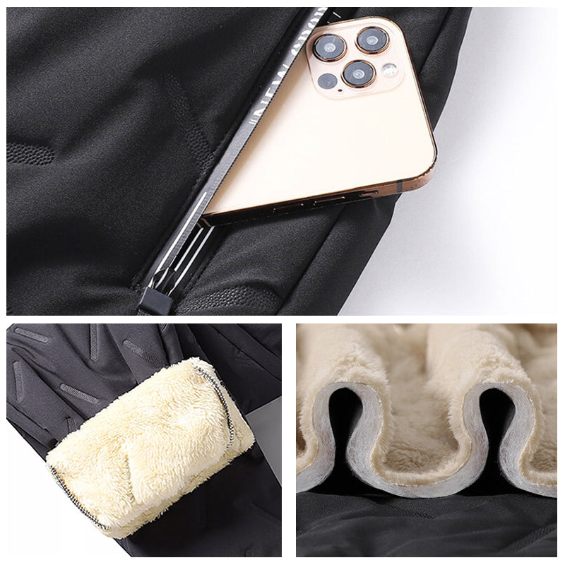 Winterbroek van verdikte fleece voor heren
