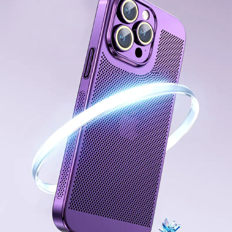 Galvaniserende telefoonhoes met warmteafvoer