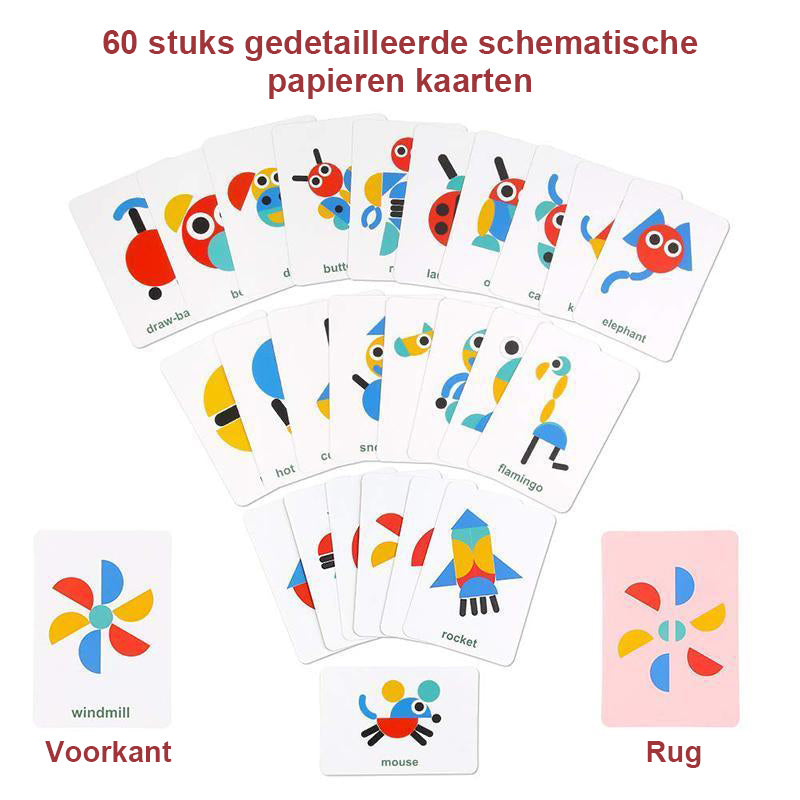 Educatief speelgoed - Vormpuzzel