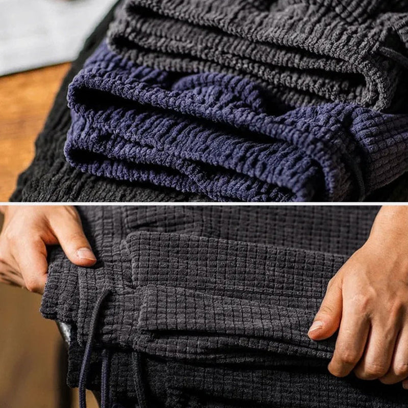 Corduroy vrijetijdsbroek voor heren