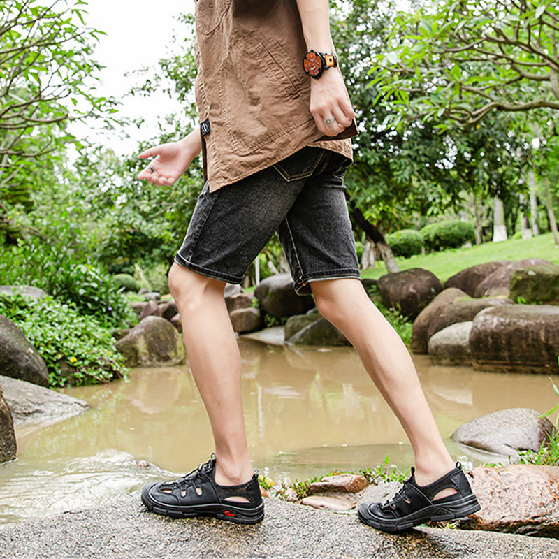 Deodorant-deodorant shoes for men with soft soles