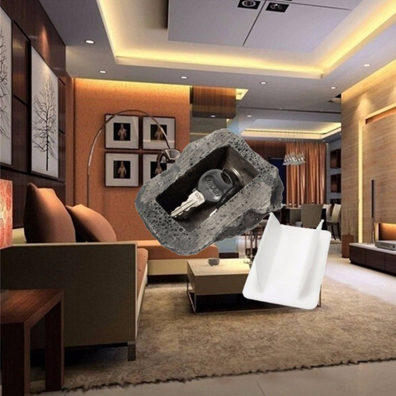 Gesimuleerde stenen sleutelkast