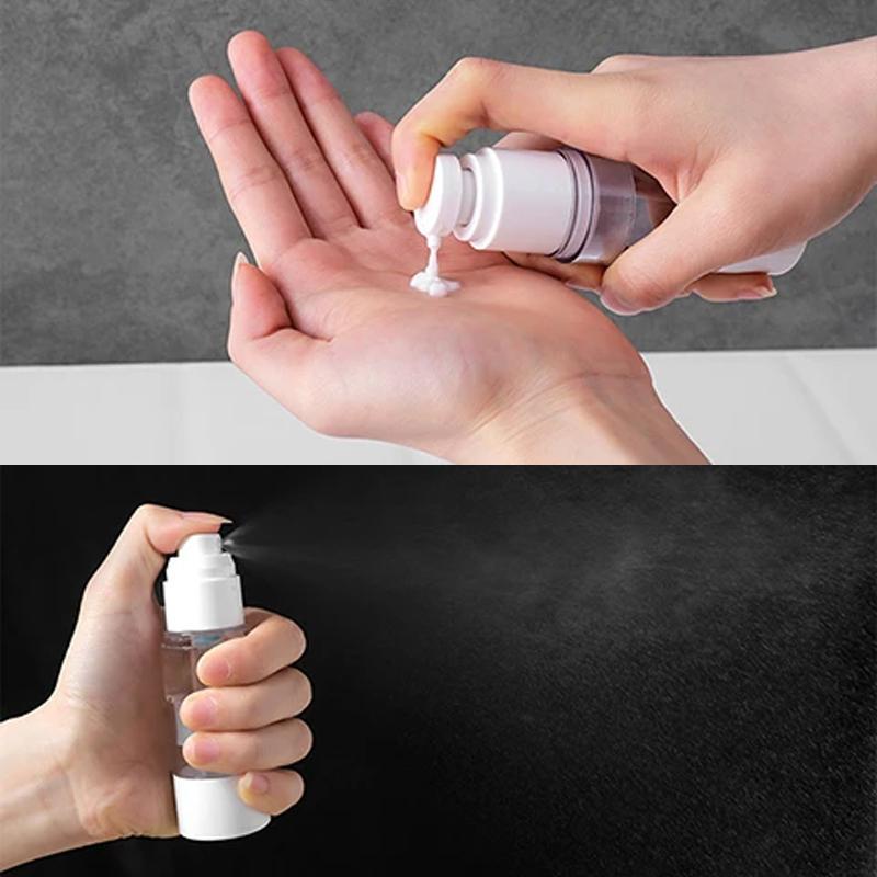 Airless pomp flessen