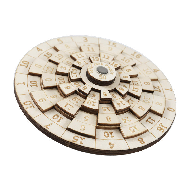 Safecracker 50 Wood Puzzle - Moeilijke wiskundige hersenkraker voor volwassenen
