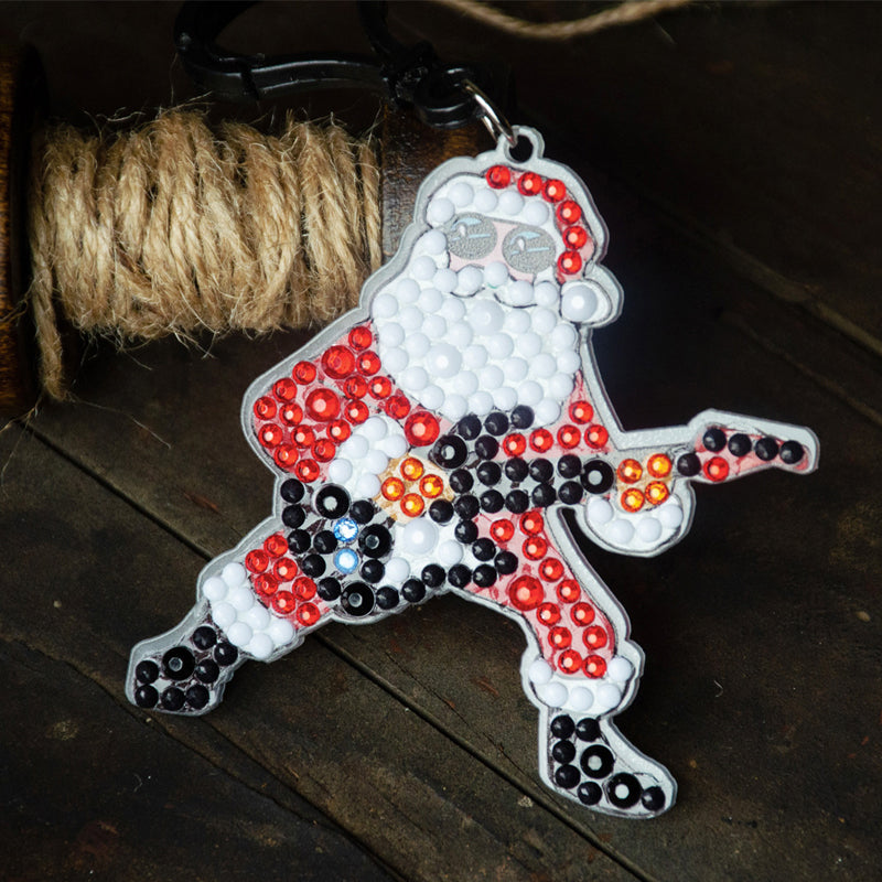 Kerst diamant schilderij sticker kit