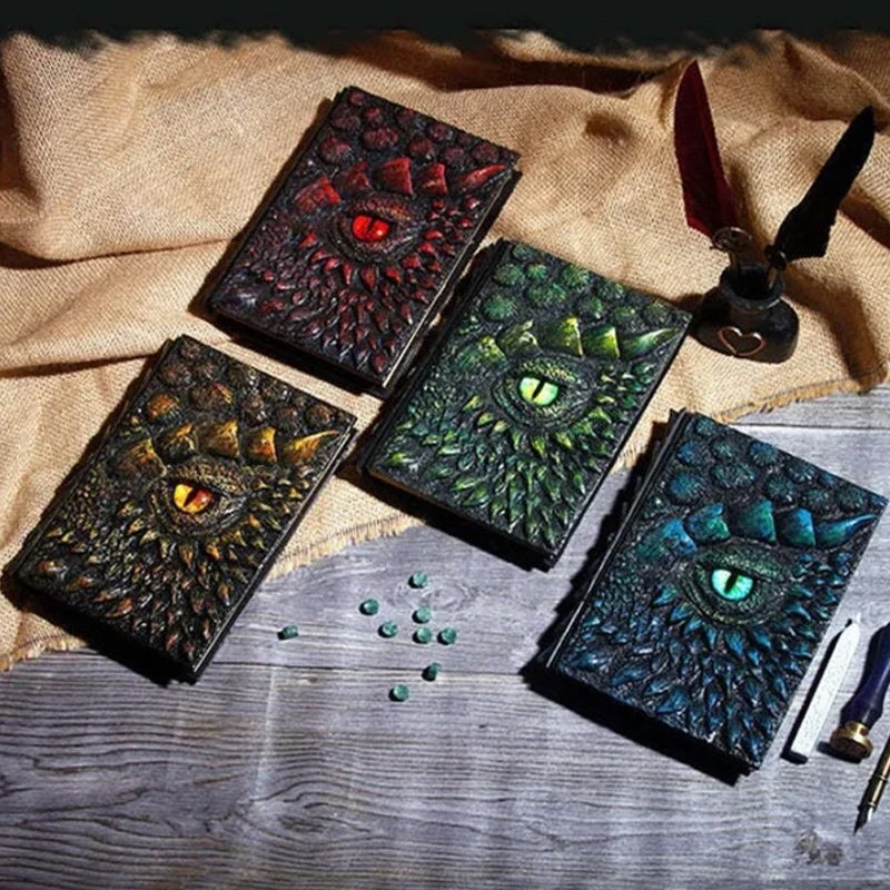 Glorieus 3D Dragon Journal-boek