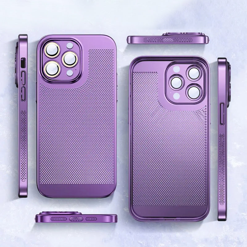 Galvaniserende telefoonhoes met warmteafvoer