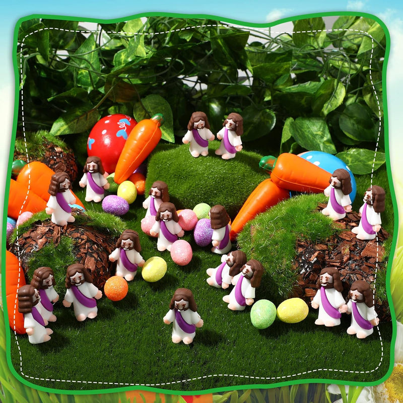 Mini Jezus beeldje Paasdecoraties