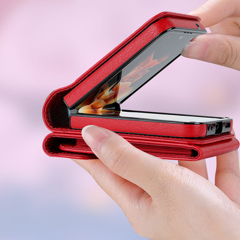 Z Flip5 Opvouwbare Messenger-telefoonhoes voor Samsung Flip4