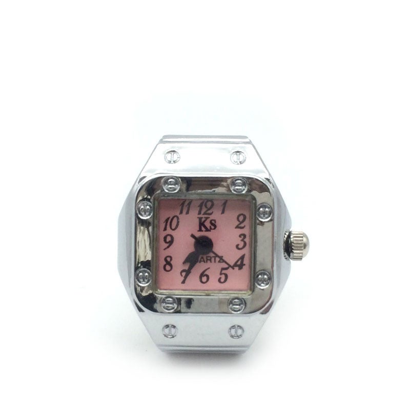 Ring met echt horloge voor koppels