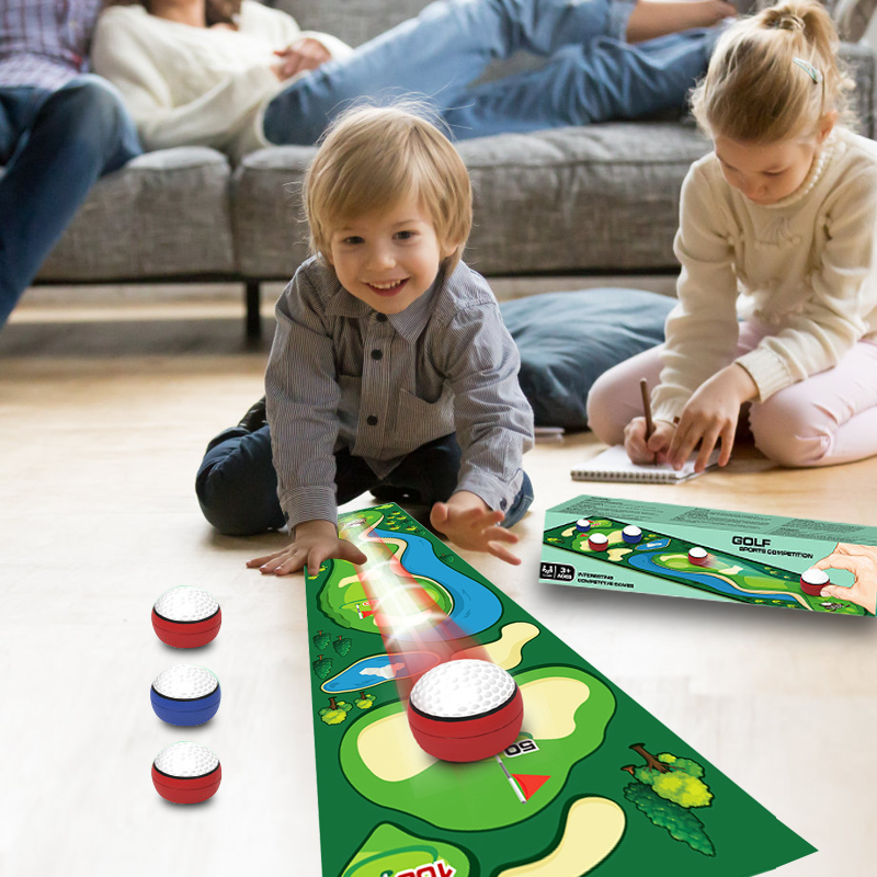 Curlingspel voor mini-tafelsporten