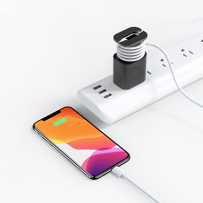 2 in 1 siliconen oplader beschermer