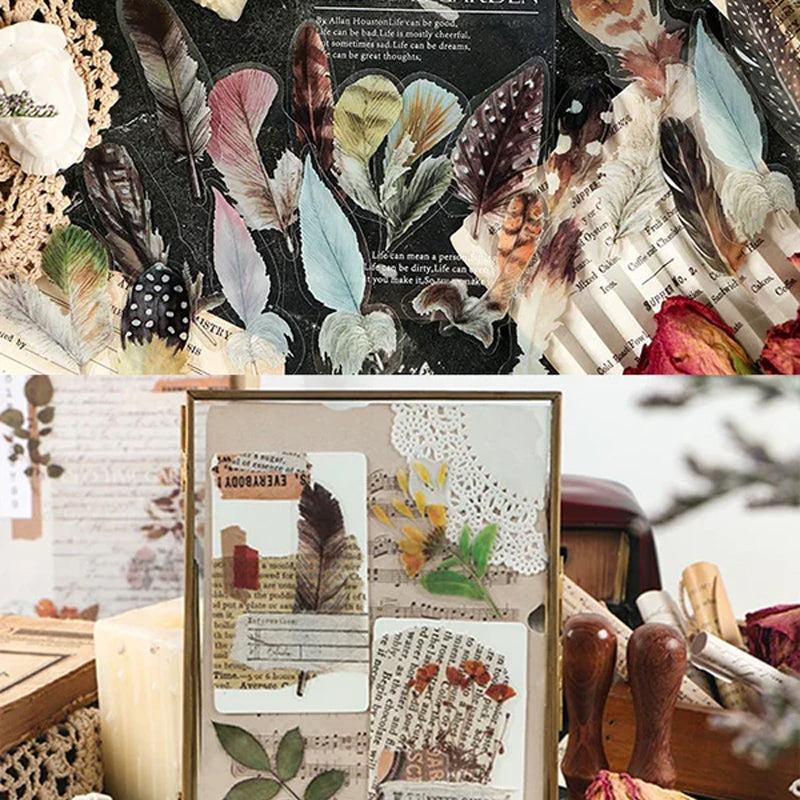 Memory Garden-serie PET-stickerset