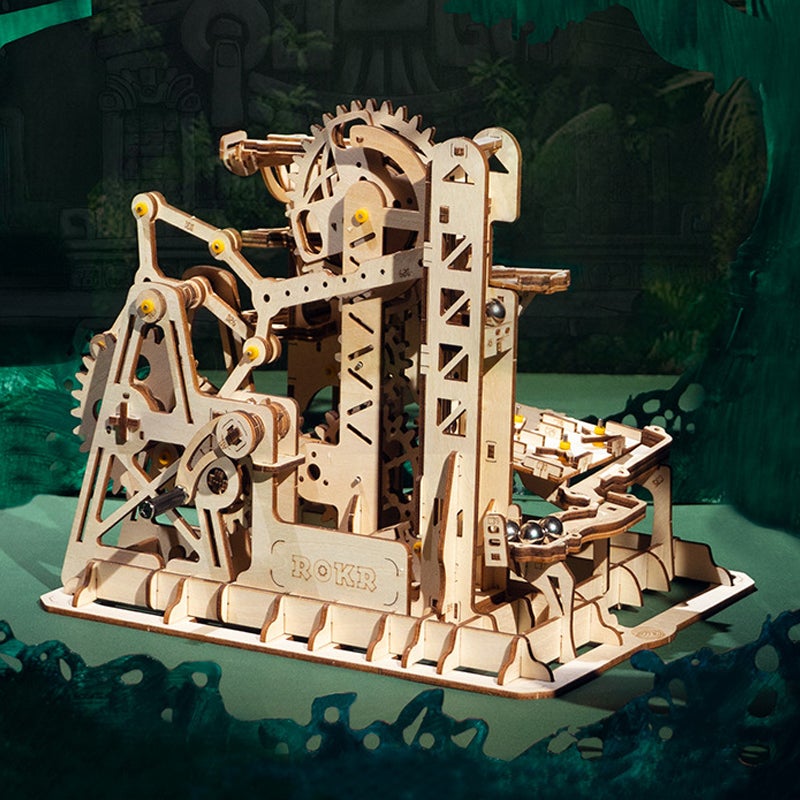 3D DIY puzzelbaan rollende bal speelgoed