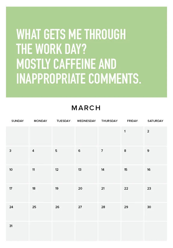 Volwassen worden is moeilijk Kalender 2024