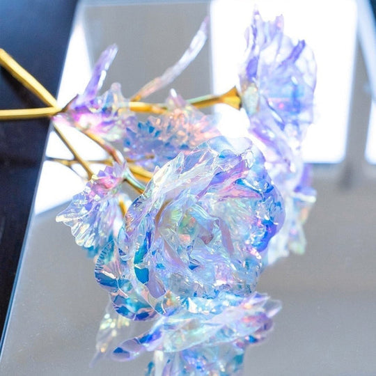 Kleurrijke Galaxy Rose met liefde