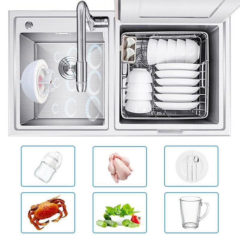 Ultrasone Draagbare Vaatwasser en Wasartefact