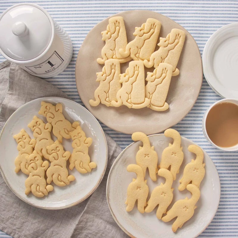 Sjabloon voor koekjesuitsteker voor katten