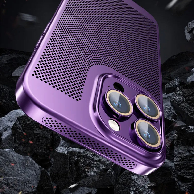 Galvaniserende telefoonhoes met warmteafvoer