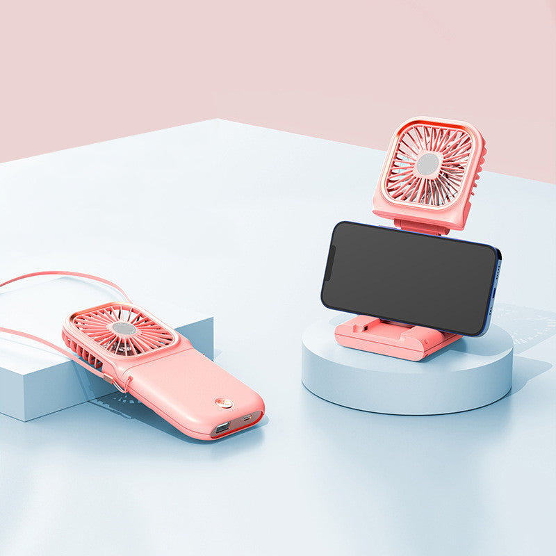 Draagbare hangende nekventilator