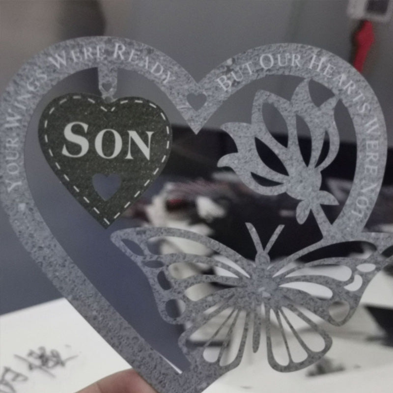 Vlinder Kaart Ornament