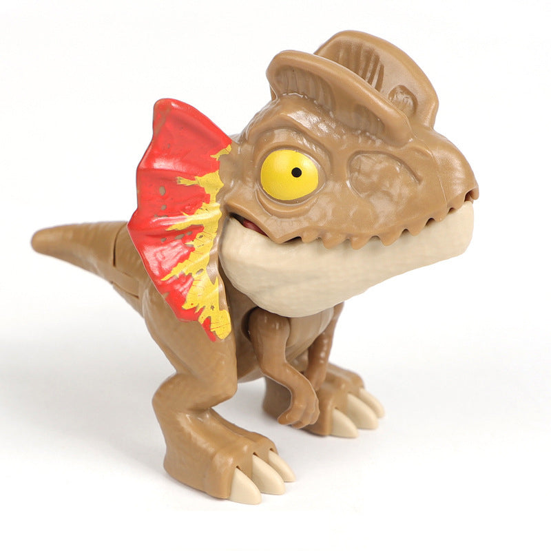 Vingerknijpende dinosaurus actiefiguren