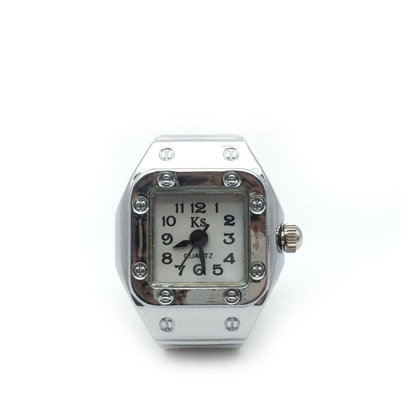 Ring met echt horloge voor koppels