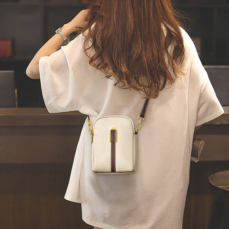 Lichtgewicht mini-crossbody-schoudertelefoontas