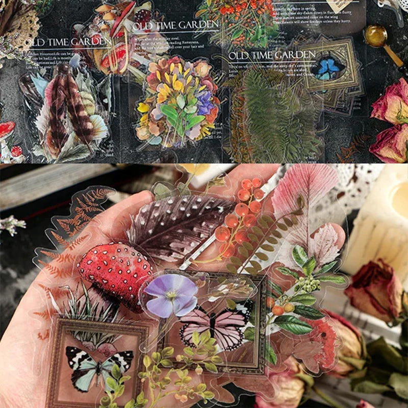 Memory Garden-serie PET-stickerset