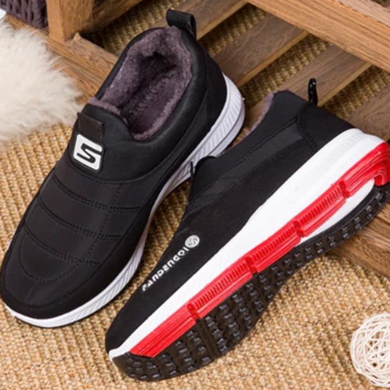 Pluche dikke katoenen sneeuwschoenen