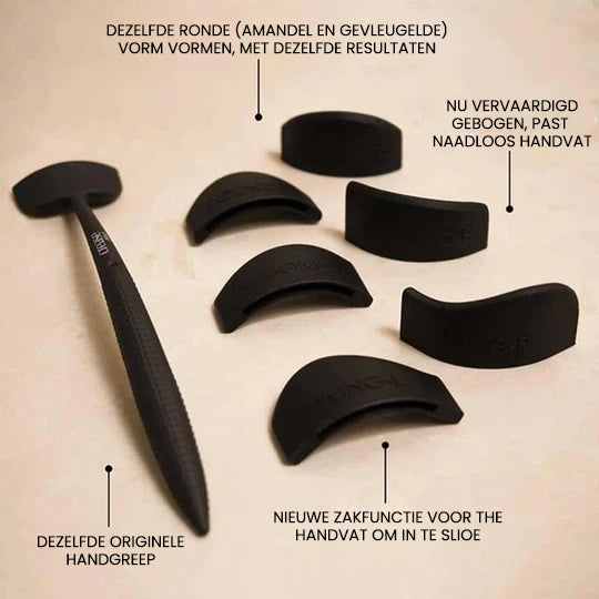 Oogschaduw poeder applicator set