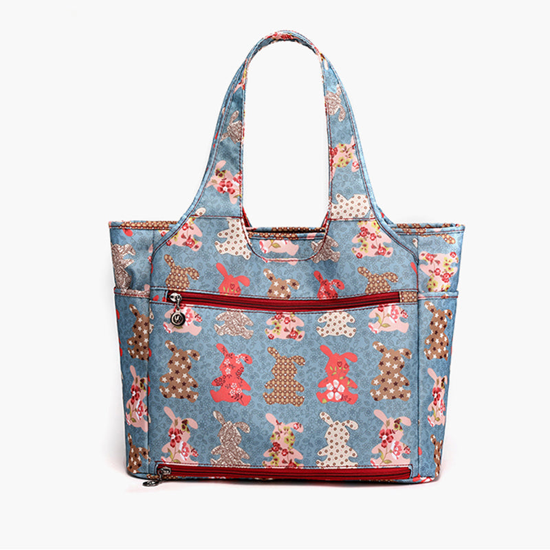 Handtas met modeprint