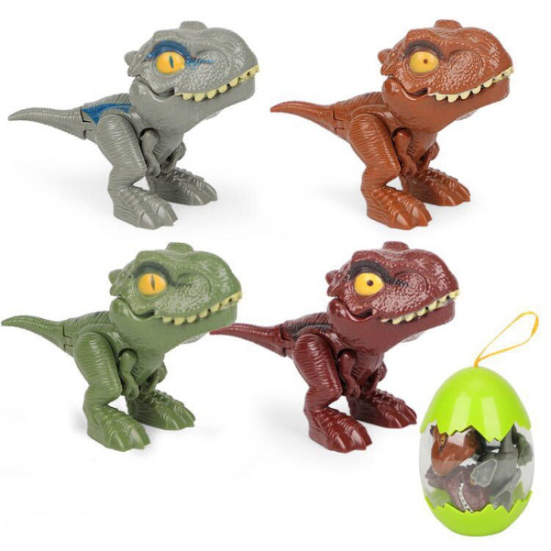 Vingerknijpende dinosaurus actiefiguren