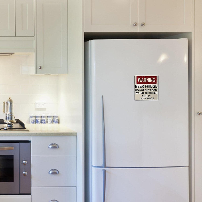 Grappig Bier Koelkast Vintage Sticker Teken