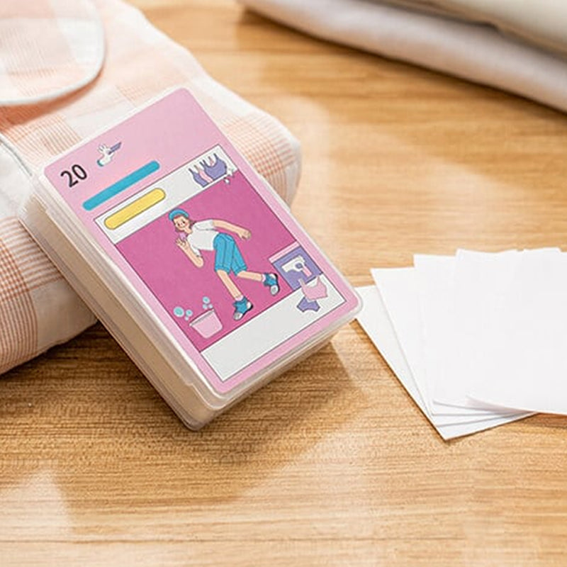 Wastabletten voor geurverwijdering en geurbehoud