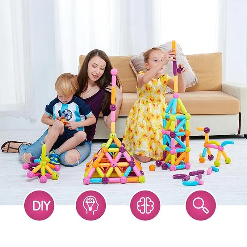 Magnetische bouwstenen set
