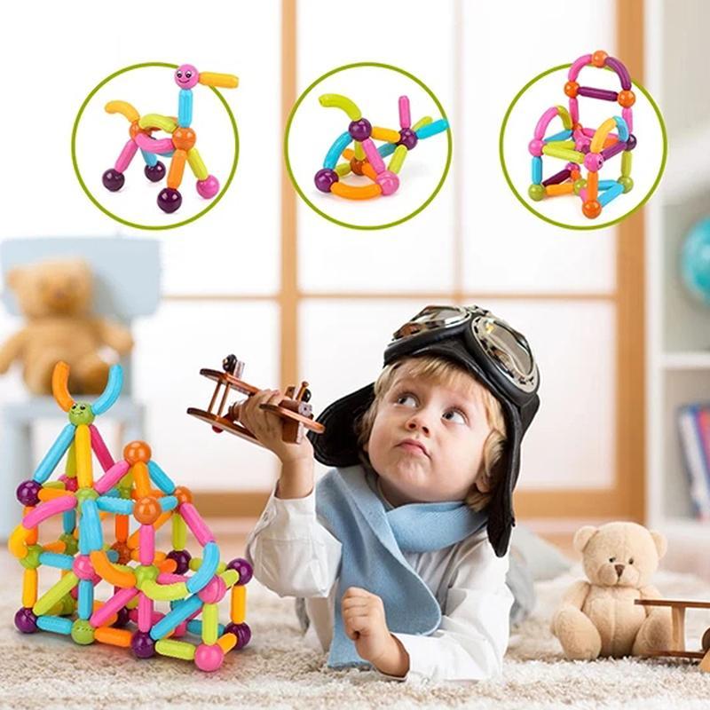 Magnetische bouwstenen set