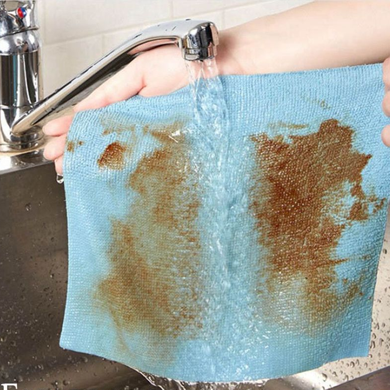 Uittrekbare absorberende microvezeldoekjes