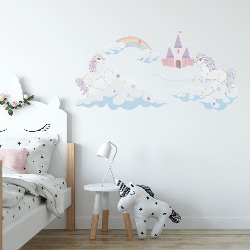 Regenboog dromen muur sticker stickers