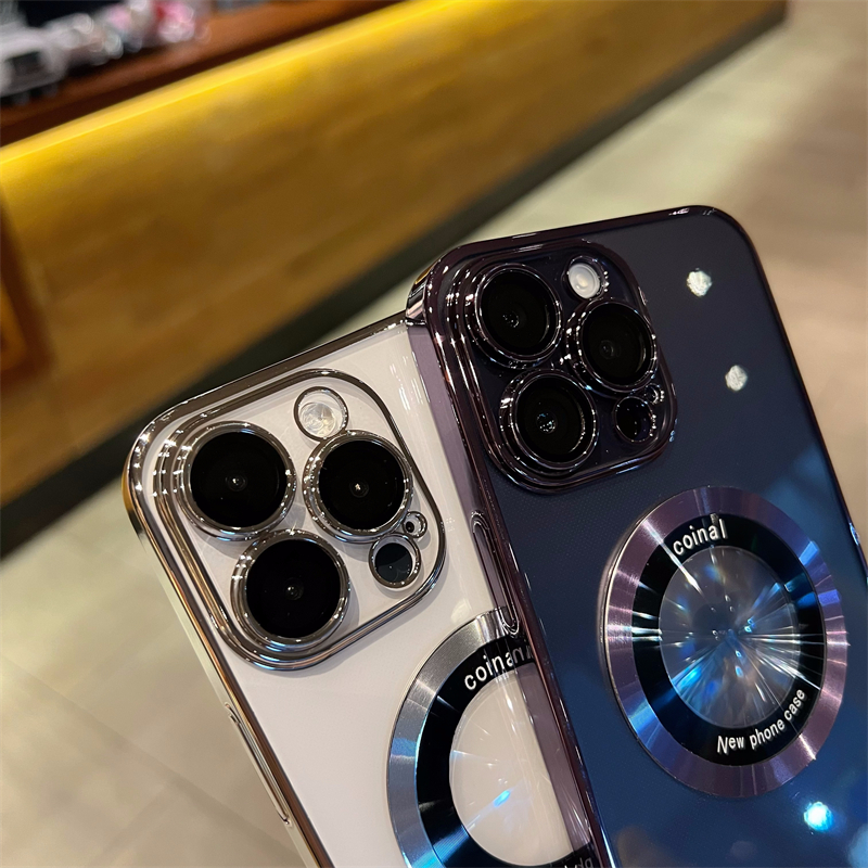 Transparante magnetische iPhone-hoes