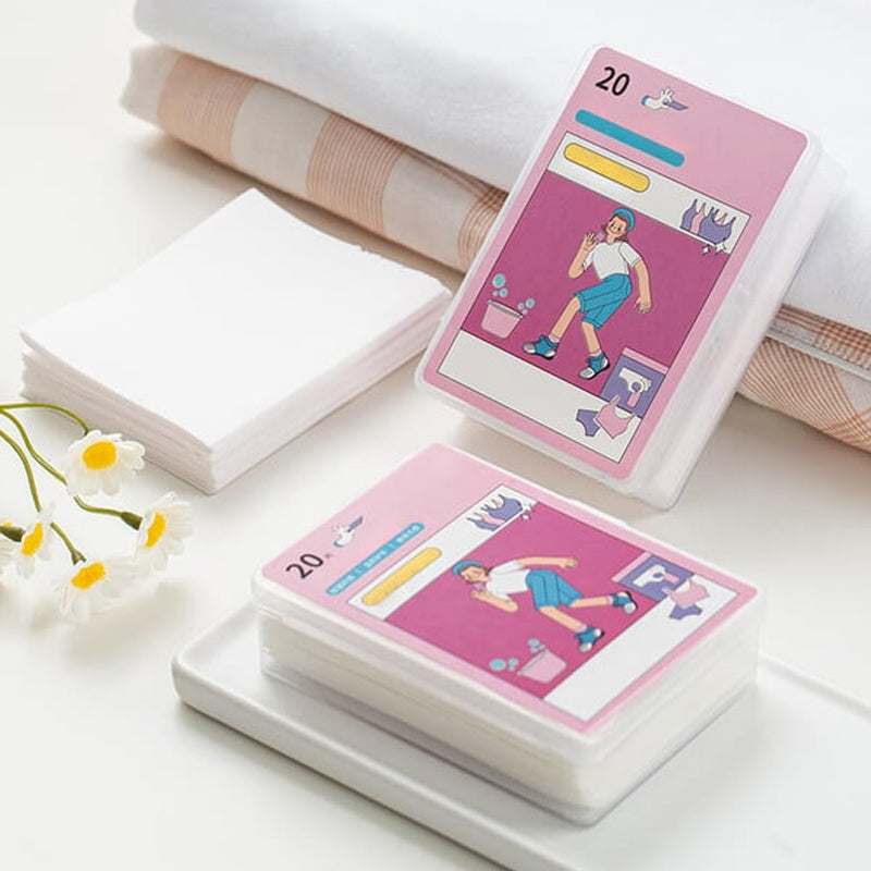 Wastabletten voor geurverwijdering en geurbehoud