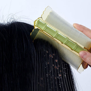 Fijngetande kam in bamboevorm