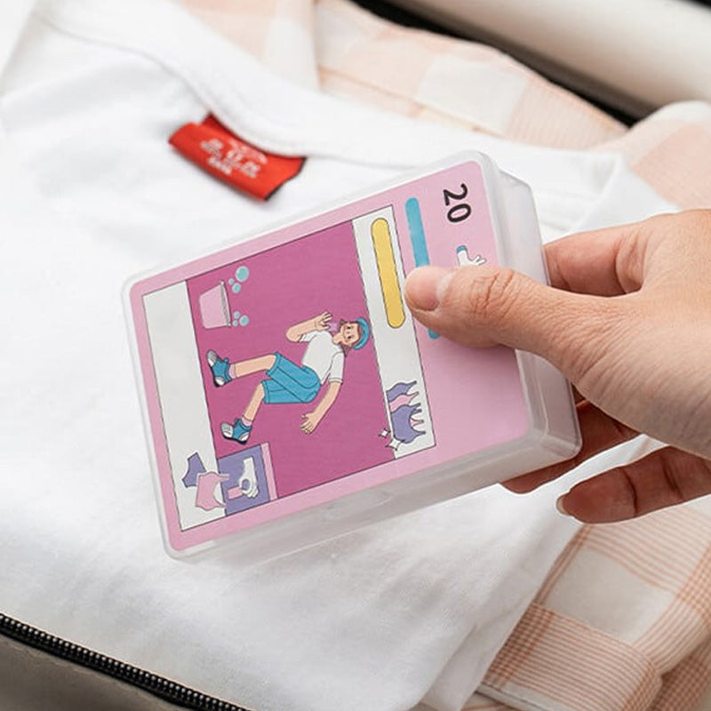 Wastabletten voor geurverwijdering en geurbehoud