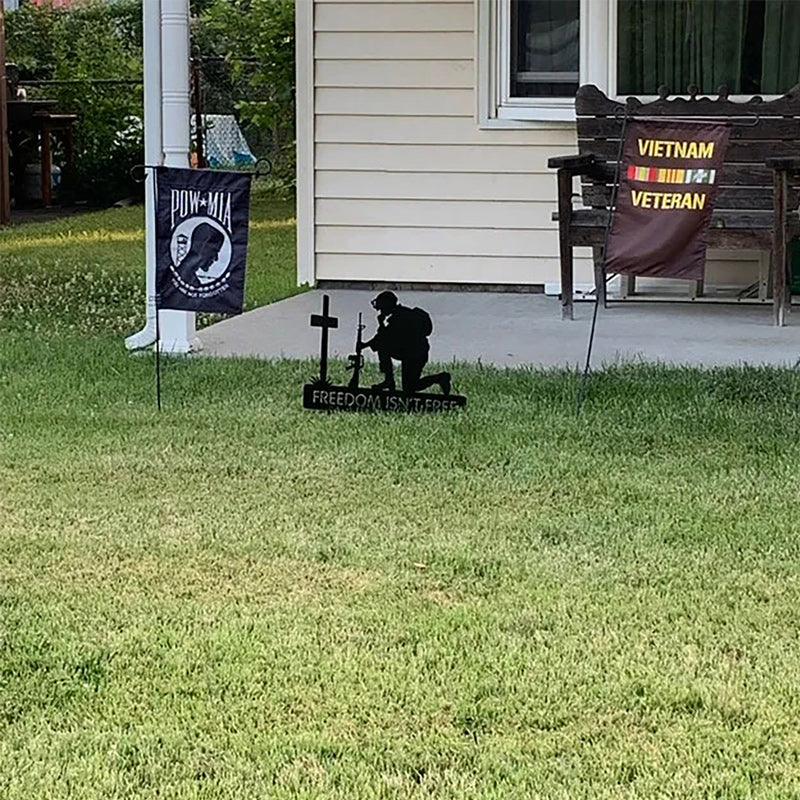 Decoratie voor soldatenmonument