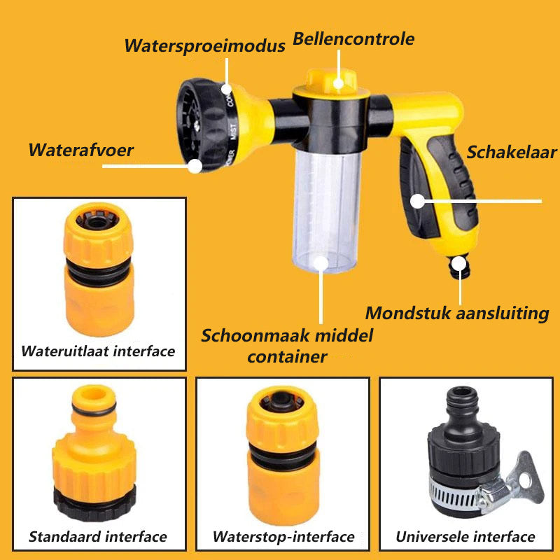 Multifunctioneel slangspuitmondstuk