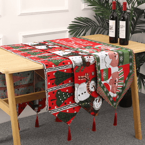 Kerstmis Handgemaakt Tafelkleed Decoratie