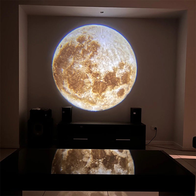 Maan Aarde Projectie LED Lamp